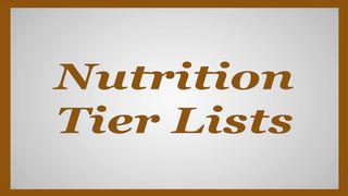 Nutrition Tier Lists: Meats