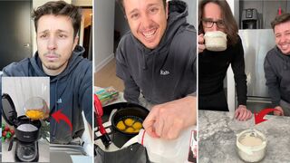 Eggnog In A Coffee Maker!!
