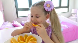 Diana and the children's strory about viruses