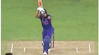 Indian batsmen in frustration against Naseem shah