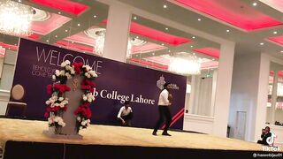 Haye Garmi song dance performance Punjab College boys farewell Party ????