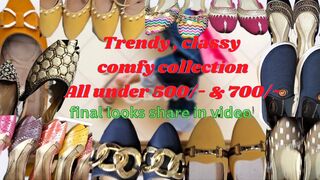 Trendy and stylish shoes under 500/- | shoes collection 2023 | Vlog