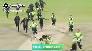 Lahore qualander winning moment in psl 2022