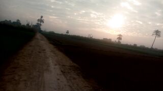 Trevling with wathear gaun nice viwe