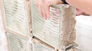 Tiles With A Soap Dispenser