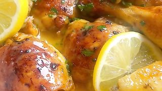 Juicy Garlic Lemon Chicken