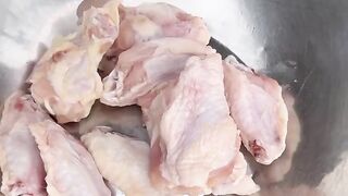 Garlic Cajun rotisserie chicken wings