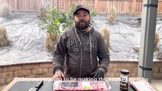 The best Honey mustard smoked viral party ribs