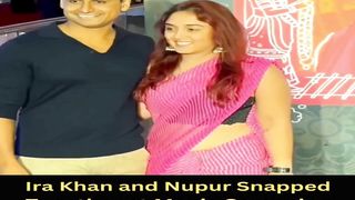 Ira Khan and Nupur Snapped Together at Movie Screening #irakhan #short #shorts #trending #viral #bollywood #viralshorts