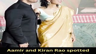 Aamir, Kiran Rao, Radhika Apte, Ira & Nupur at Laapataa Ladies Screening Viral Masti Bollywood