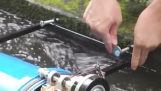 make turbines from flowing rivers and produce electricity