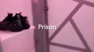 The guy has a better prison cell than most of us have rooms.