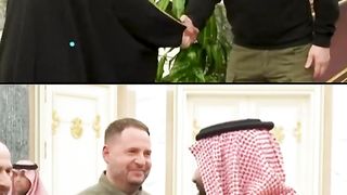 Saudi's MBS Hosts Ukraine President Zelensky For Talks In Riyadh.