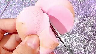 Have you ever wondered what the inside of a dirty beauty blender looks like