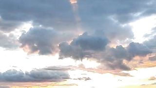 Sunset and the sea