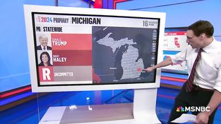 Kornacki Breaks Down First Michigan Primary Results