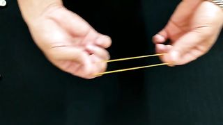 ONE OF THE BEST RUBBER BAND MAGIC TRICK