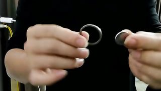 Tutorial Great Magic Trick With Coin and Ring