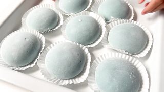 Blueberry Mochi.