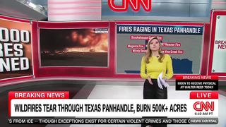 Smokehouse Creak Fire Now Second largest on Records in Texas