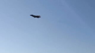 F 35 near sonic boom.