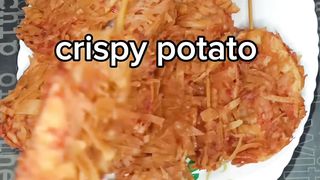 Crispy potato snack recipe