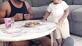 Smart little boy