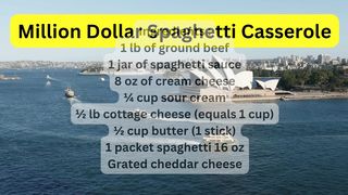 Million Dollar Spagetti Casserole