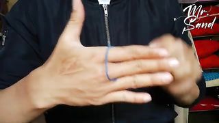 TRIK SULAP KARET BERPINDAH MENEMBUS 2 JARI Rubber Band