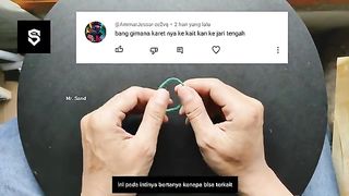 Cara Sulap Karet Menembus Jari - Sehari jago sulap Easy Rubber Band Magic Trick With