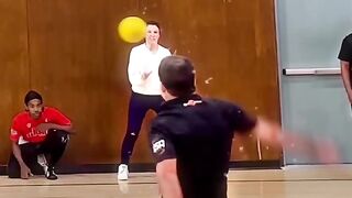Super Dave To The Rescue! #dodgeball #highlights #shorts - 322