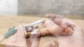 Making a tiny crossbow Wasp
