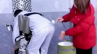 Rehabilitation robot glove hand device
