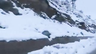 Heavy Snowfall on Swat Kalam Road
