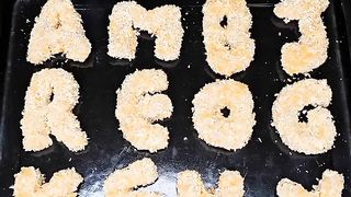 Make Nugget Alphabet
