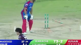 Young Hunain shah like lovly bowlings