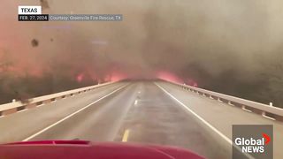 Panhandle is Engulfed in a Texas Wildfire, Forcing Evacuations