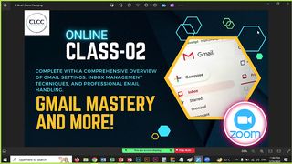 Topic: Empower Your Computer Skills Gmail Mastery and More! Online ZOOM CLASS 02 STEP I