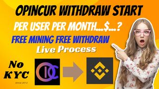 Opincur Airdrop Withdraw Start and New Updates complete details new update