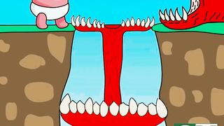 Top 3 Blue outwitted the Monsters #3 _ Funny animation???????????? #shorts #cartoon #story