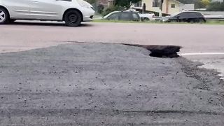 It is better to film what is about happen than put stop sign