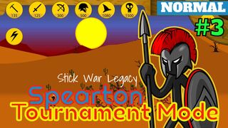 Tournament Mode | Normal | Spearton VS Zane {3rd Round}