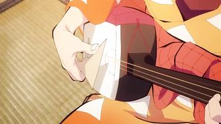 Zenitsu Plays The Shamisen but uses Phonkbreathing _ Demon Slayer 鬼滅の刃