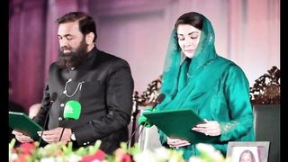 Maryam Nawaz  brand of pair and shoes did wear in the swearing-in ceremony, what is the price