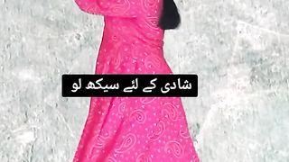 Learning of dance steps for weddings