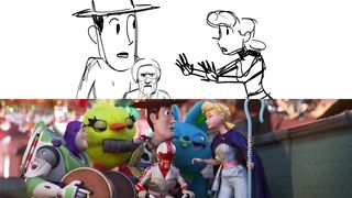 Toy Story 4 Antique Store Rescue   Pixar Side by Side