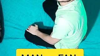 MAN vs FAN ???? - During winter ???? #shorts