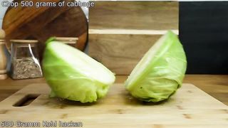 Kohl mit Zwiebeln ist schmackhafter als Fleisch! Warum kannte ich dieses Rezept nicht?