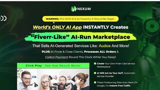 NEXUM Review – Create Your Own Fiverr-Like Marketplace with a  of a Button