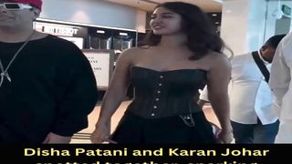 Disha Patani and Karan Johar spotted together, sparking speculation! #karanjohar #shorts #short #trending #viral #bollywood #shortvideo